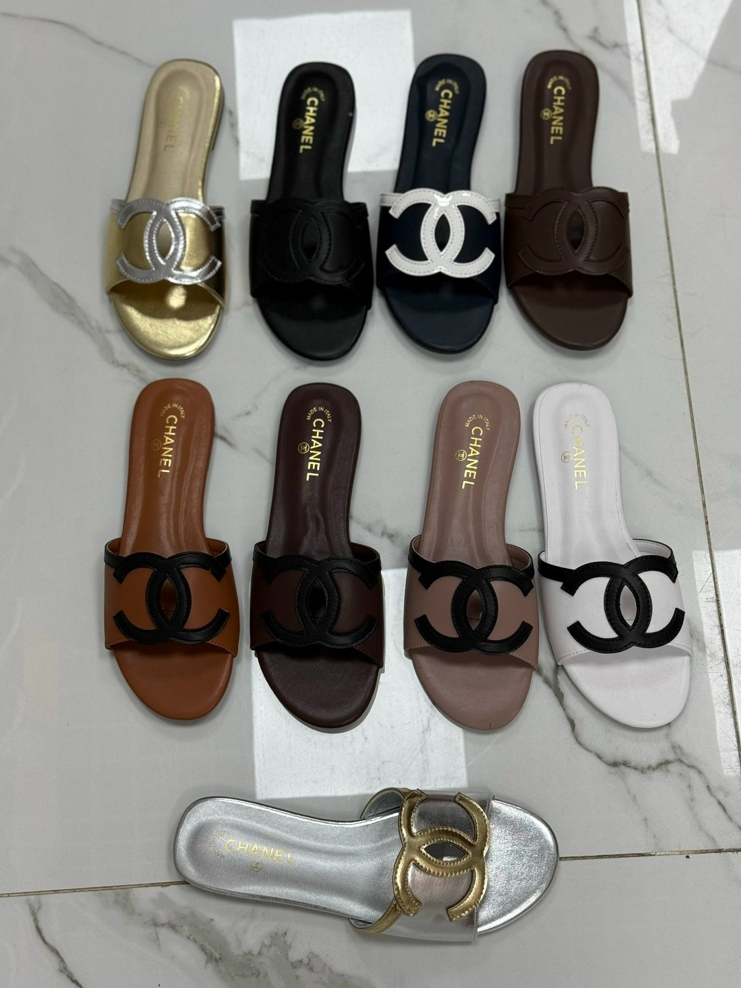 ,шлепанцы chanel,женские шлепанцы,шлепки шанель,шанель