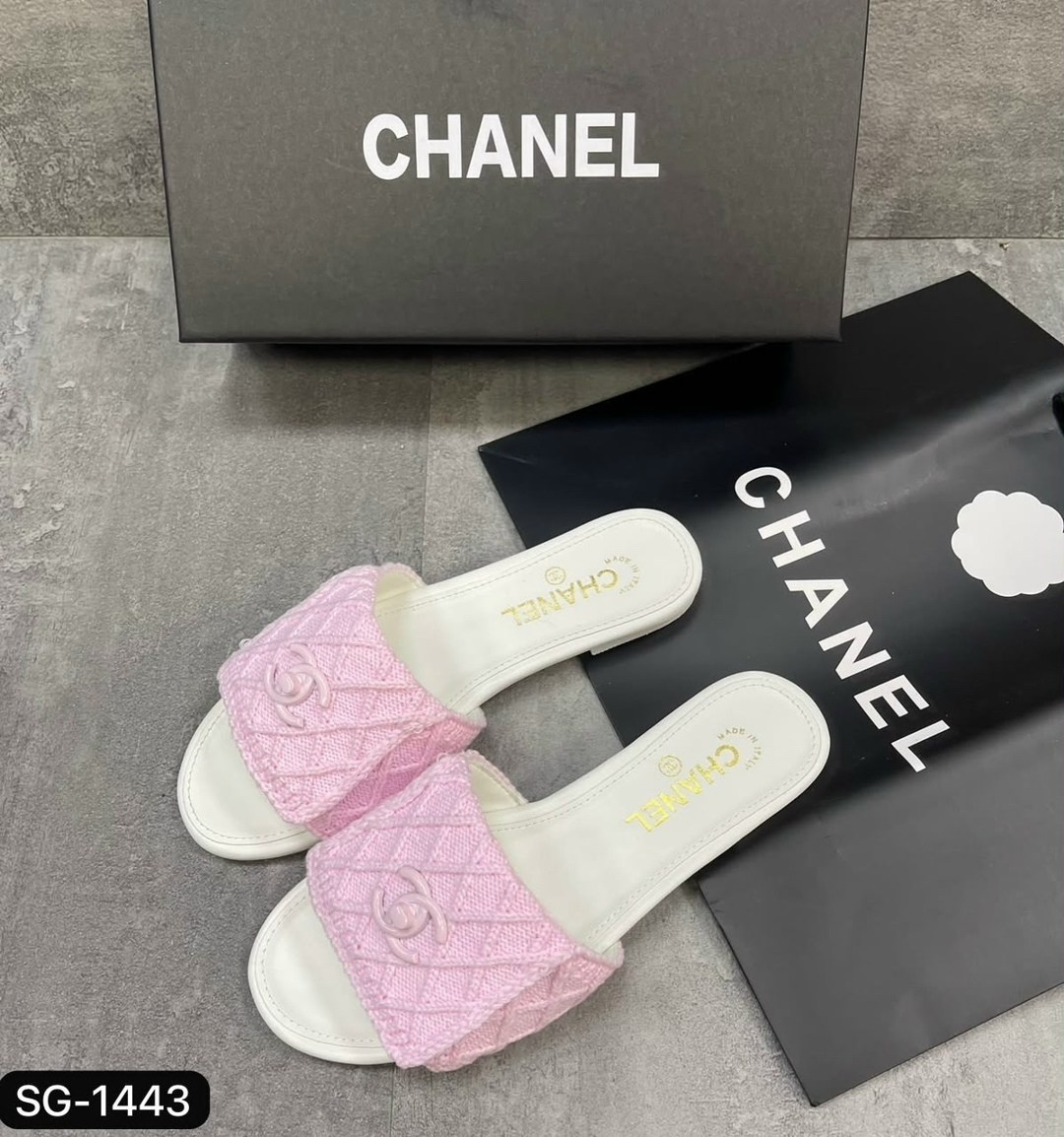 шлепанцы chanel,тапочки женские chanel,chanel шлепанцы женские,тапочки chanel,шлепанцы женские chanel a123581 розовые