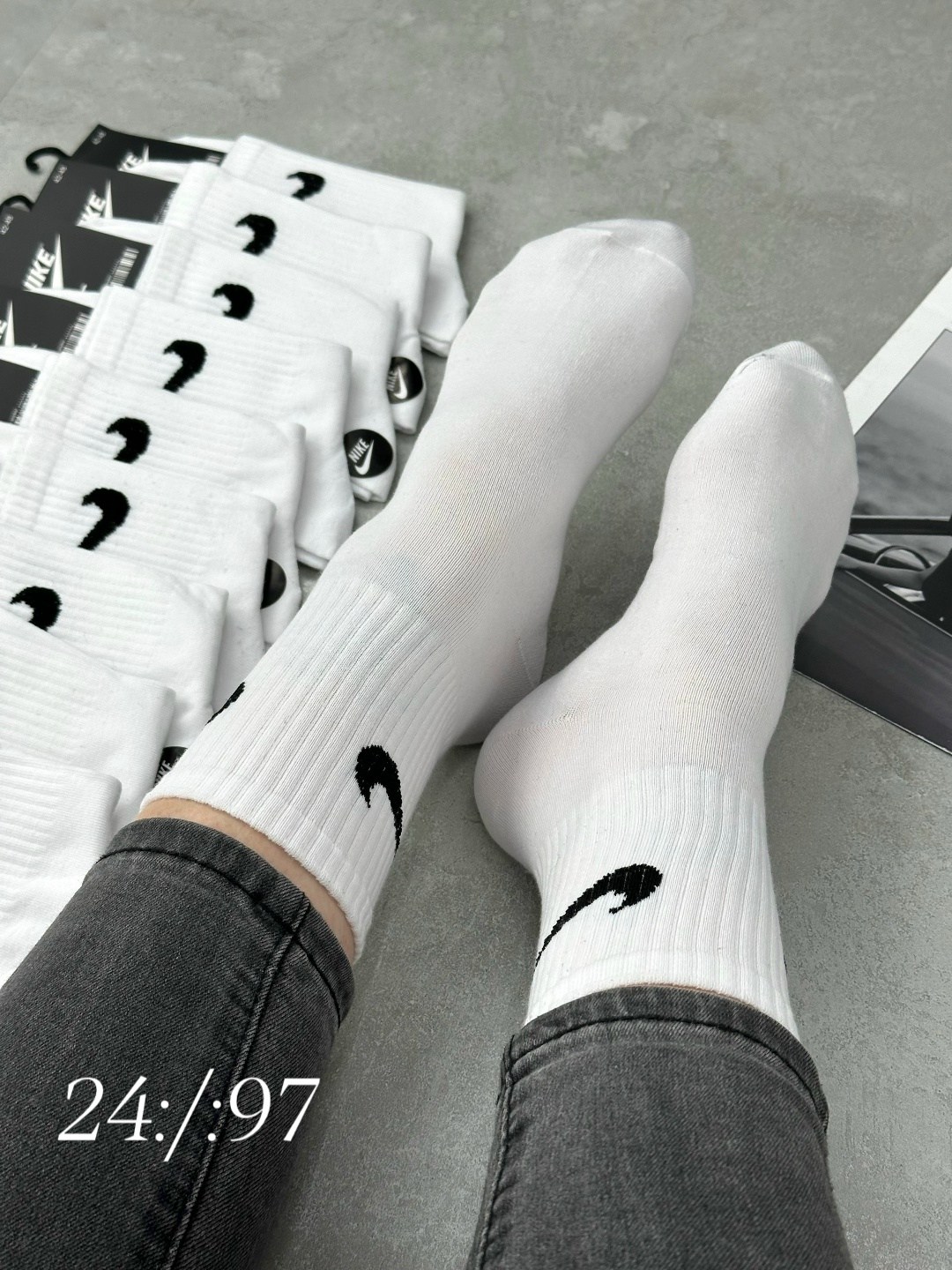носки nike низкие спортивные набор 10 пар,носки найк 10 пар,короткие спортивные носки женские и мужские 10 пар nike,носки мужские,носки мужские 10 пар