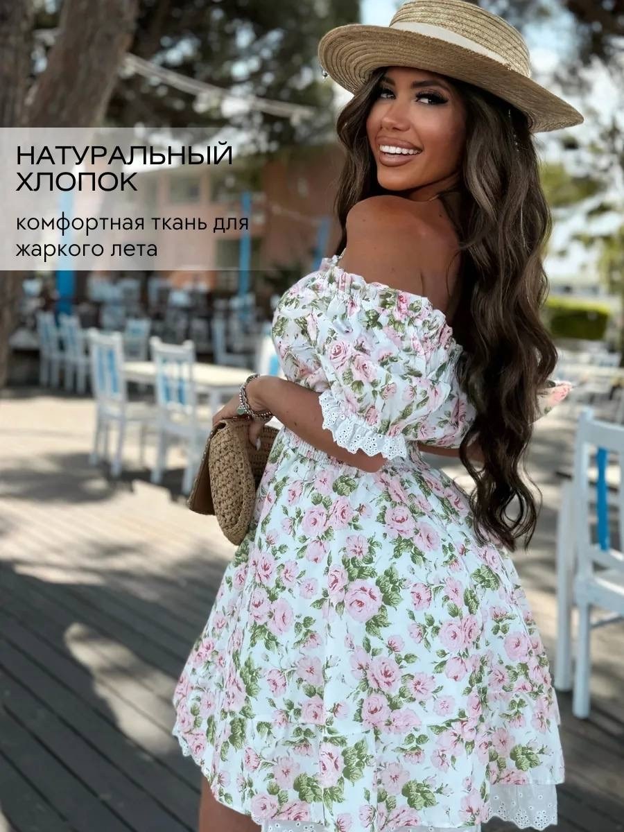стильное летнее платье,платье летнее короткое,платье летнее,платье летнее короткое крестьянка,платье летнее женское