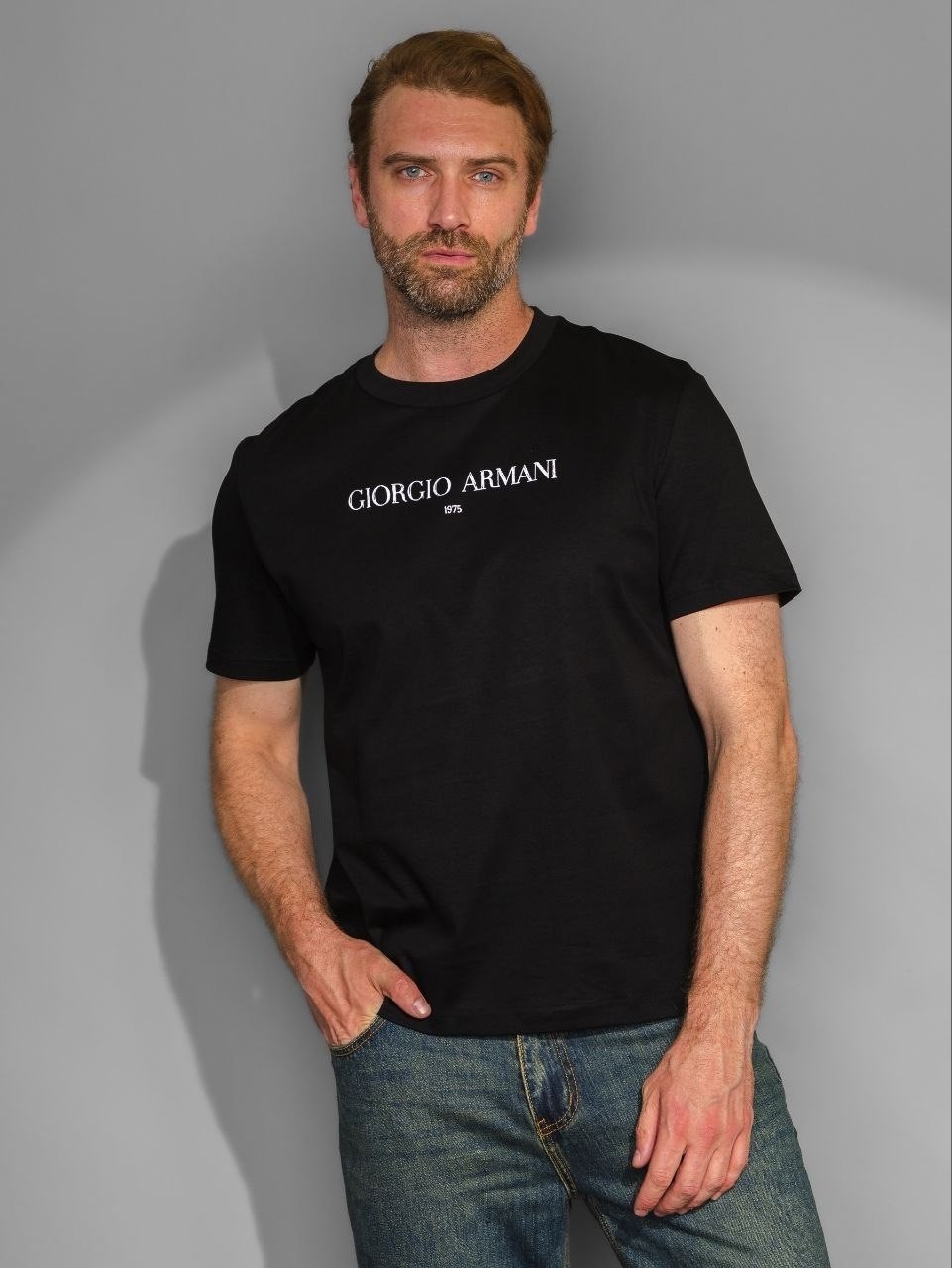мужские футболки emporio armani,хлопковая футболка с логотипом emporio armani,джорджио армани футболка,мужские футболки giorgio armani,футболка мужская