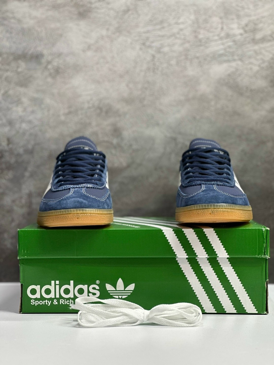 adidas handball spezial,кроссовки adidas sporty & rich x handball spezial 'night indigo',adidas originals handball spezial,кроссовки adidas,кроссовки spezial adidas