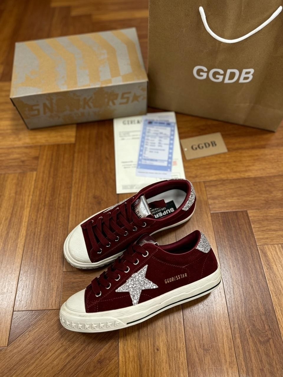 ,кроссовки golden goose,коричневые кроссовки ball star golden goose anthracite silver,мужские замшевые низкие кроссовки с вышитыми звездами superstar golden goose коричневый,кеды golden goose