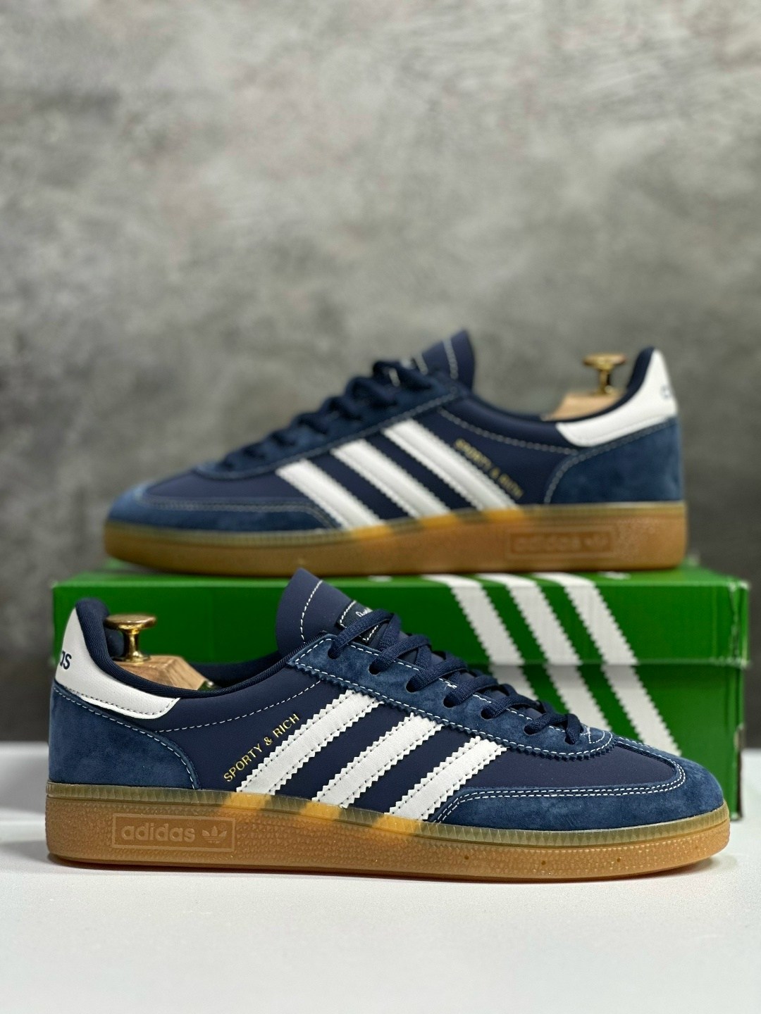 adidas handball spezial,кроссовки adidas sporty & rich x handball spezial 'night indigo',adidas originals handball spezial,кроссовки adidas,кроссовки spezial adidas