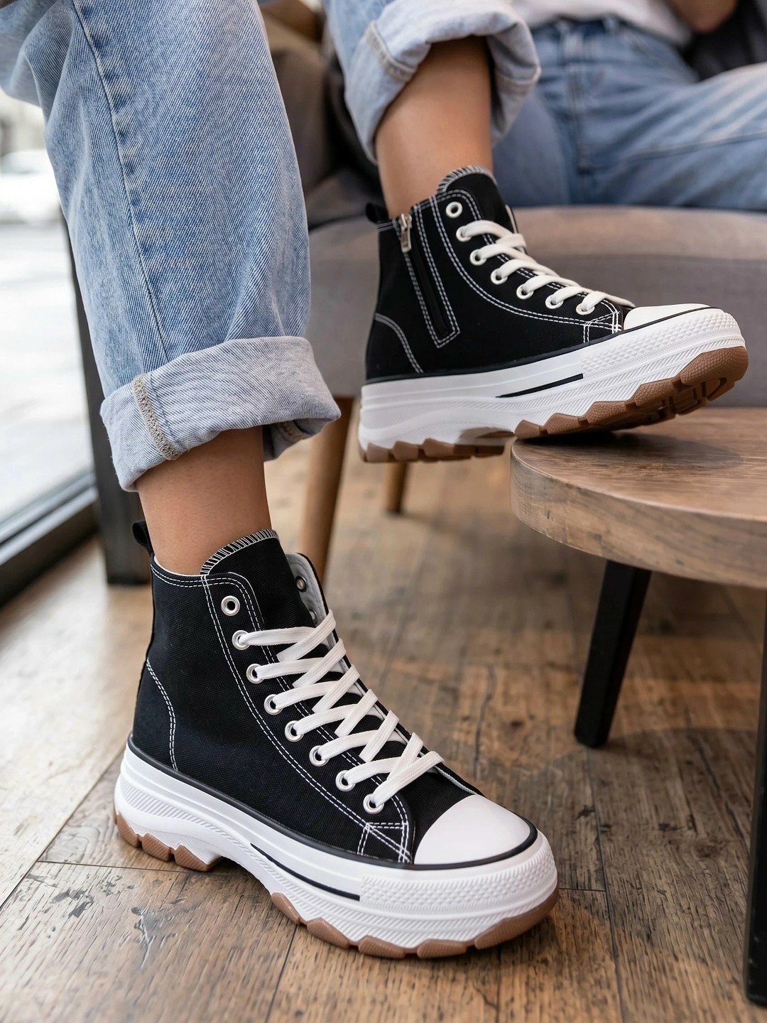 ,кеды конверс женские высокие на высокой подошве,converse chuck taylor all star,кеды на высокой платформе,повседневная