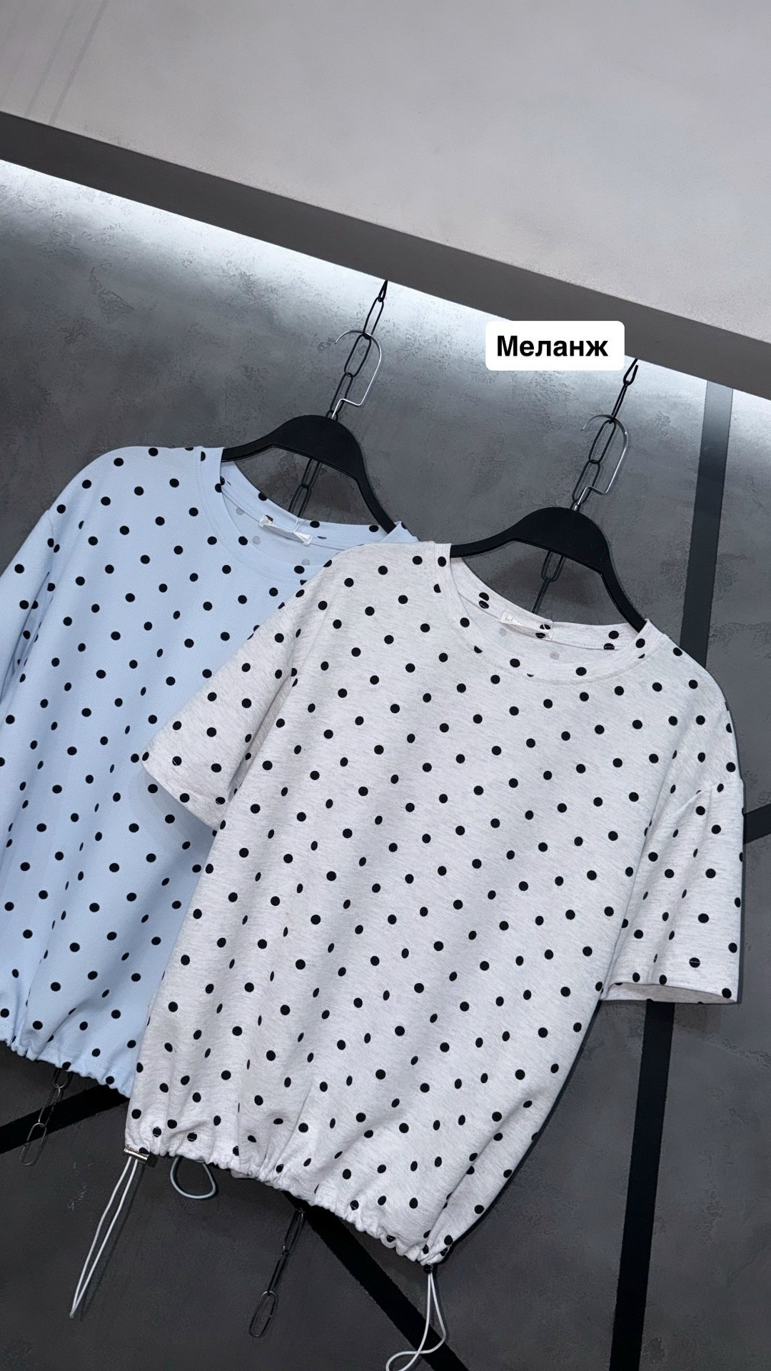 блузка женская,блузка в горошек,блуза,футболка в горошек,женская повседневная блузка