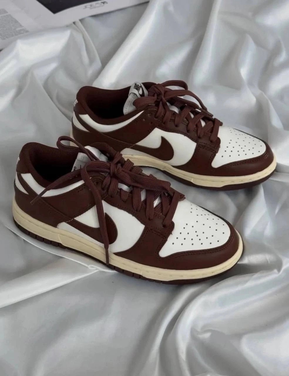 коричневые кроссовки,кроссовки nike dunk low,женские кроссовки nike dunk коричневые,nike dunk low cacao wow,кроссовки женские коричневые