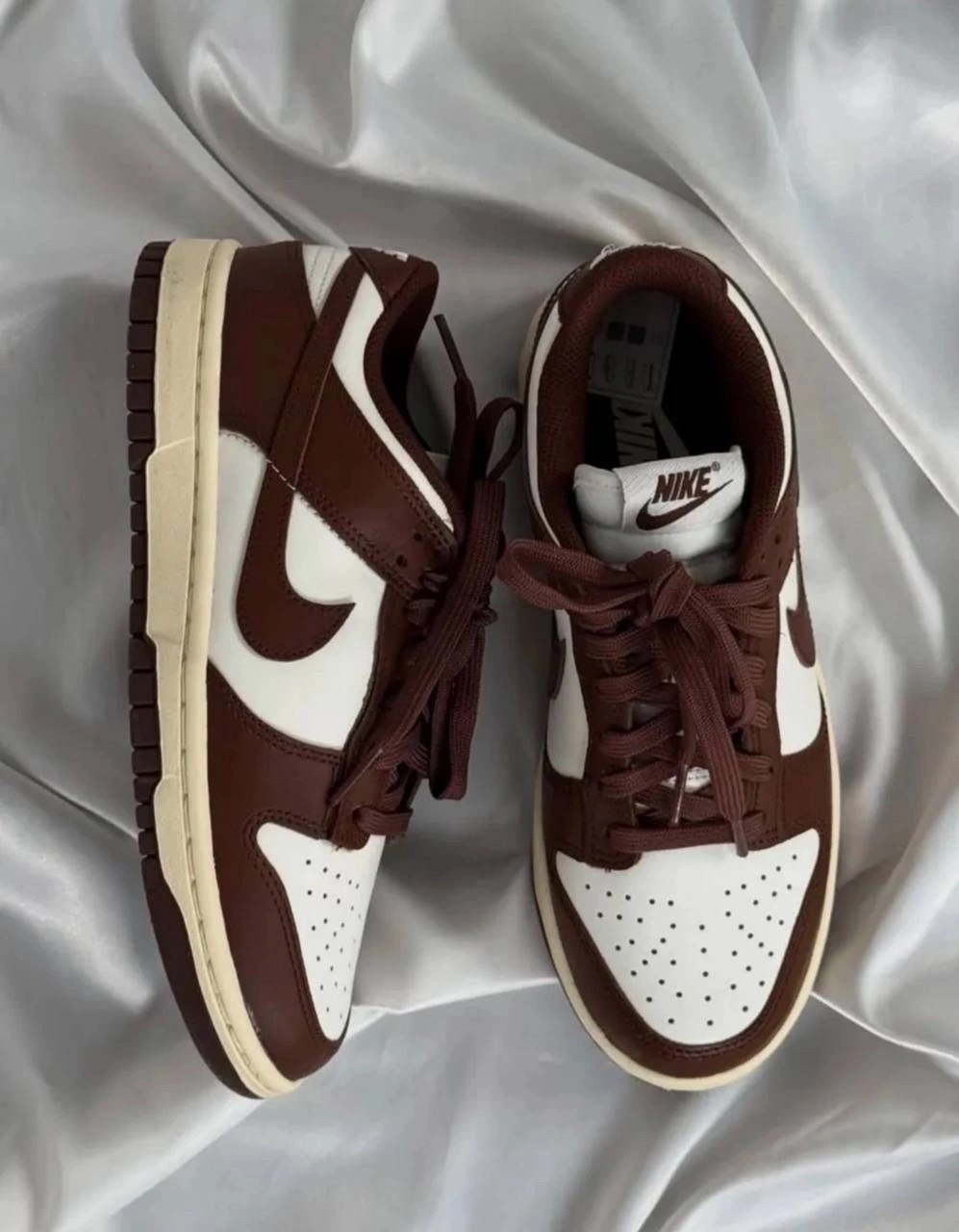 коричневые кроссовки,кроссовки nike dunk low,женские кроссовки nike dunk коричневые,nike dunk low cacao wow,кроссовки женские коричневые
