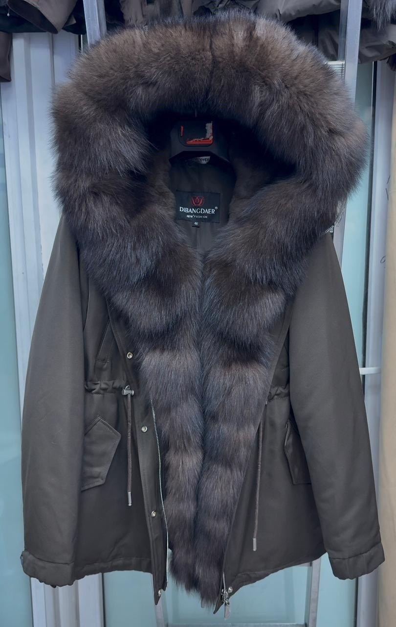 парка с натуральным мехом schikui_shop_furs,парка с мехом,парка с натуральным мехом,парка зимняя с мехом,меховая парка