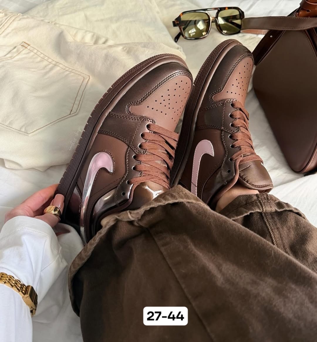 кроссовки,женские кроссовки,обуви,коричневые кроссовки,air jordan 1 low