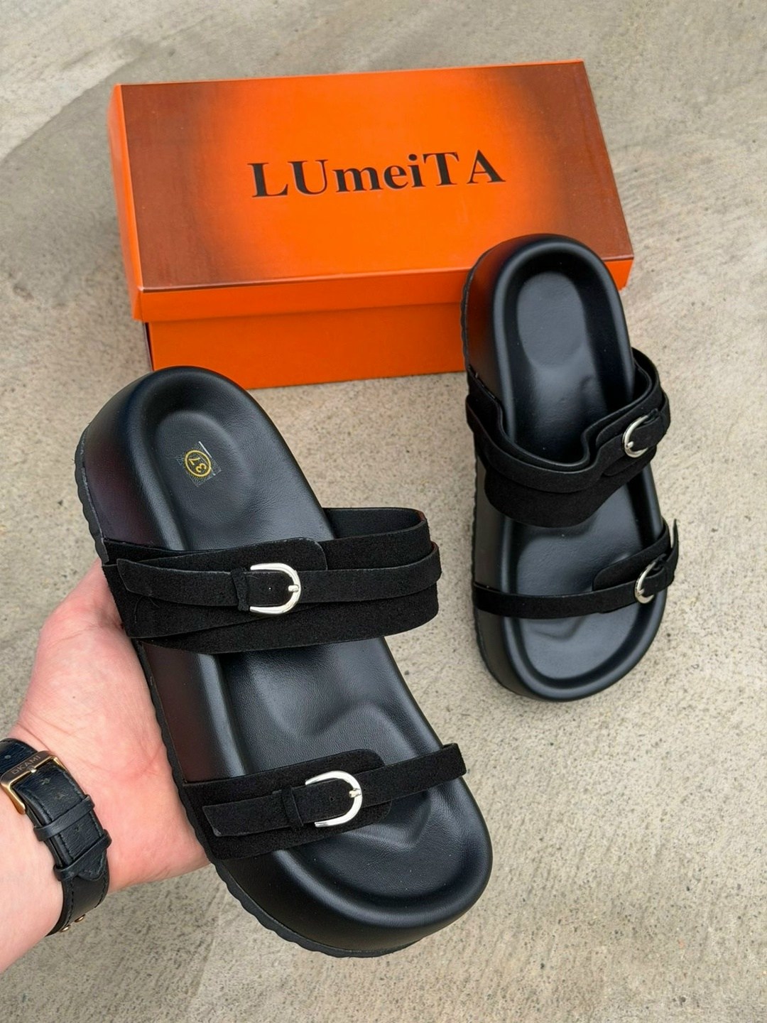 шлепанцы hermes,женские шлепанцы,,модные шлепанцы,кожаные шлепанцы