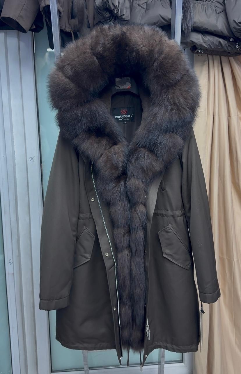 парка с натуральным мехом schikui_shop_furs,парка с мехом,парка с натуральным мехом,парка зимняя с мехом,меховая парка