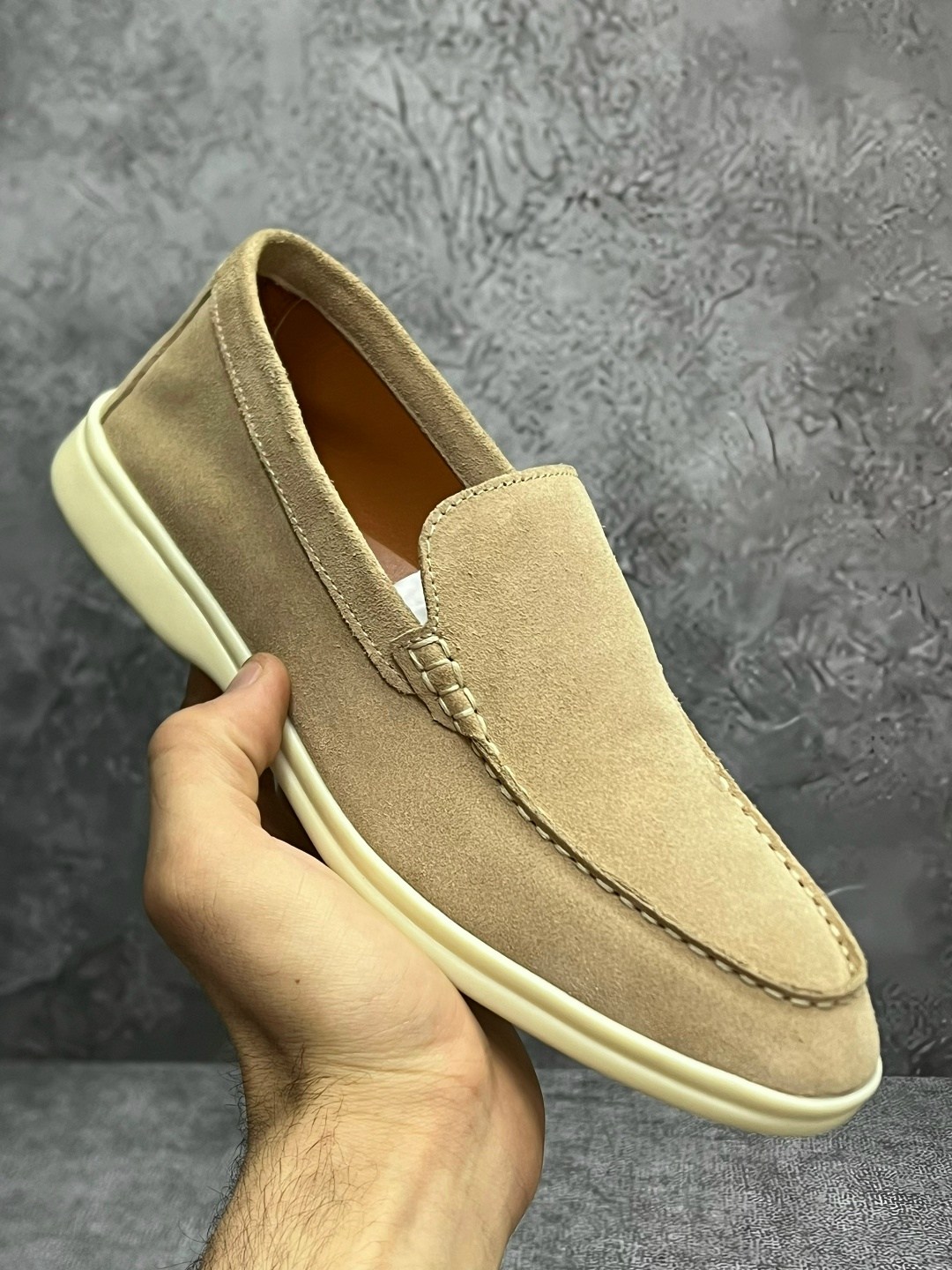лоферы loro piana мужские,лоферы замшевые,лоферы из натуральной замши,лоферы loro piana,замшевые лоферы summer walk loro piana серый