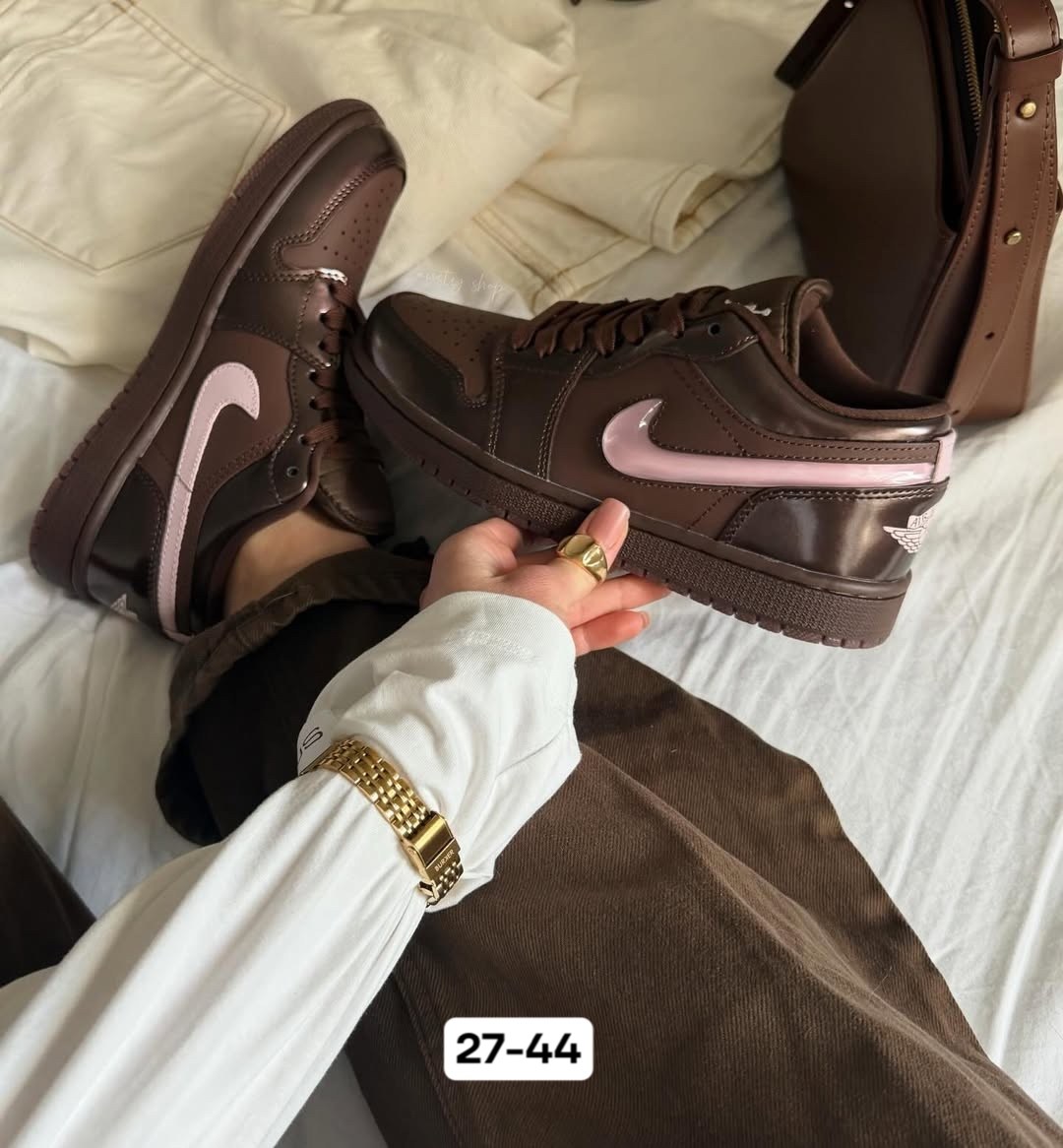 кроссовки,женские кроссовки,обуви,коричневые кроссовки,air jordan 1 low