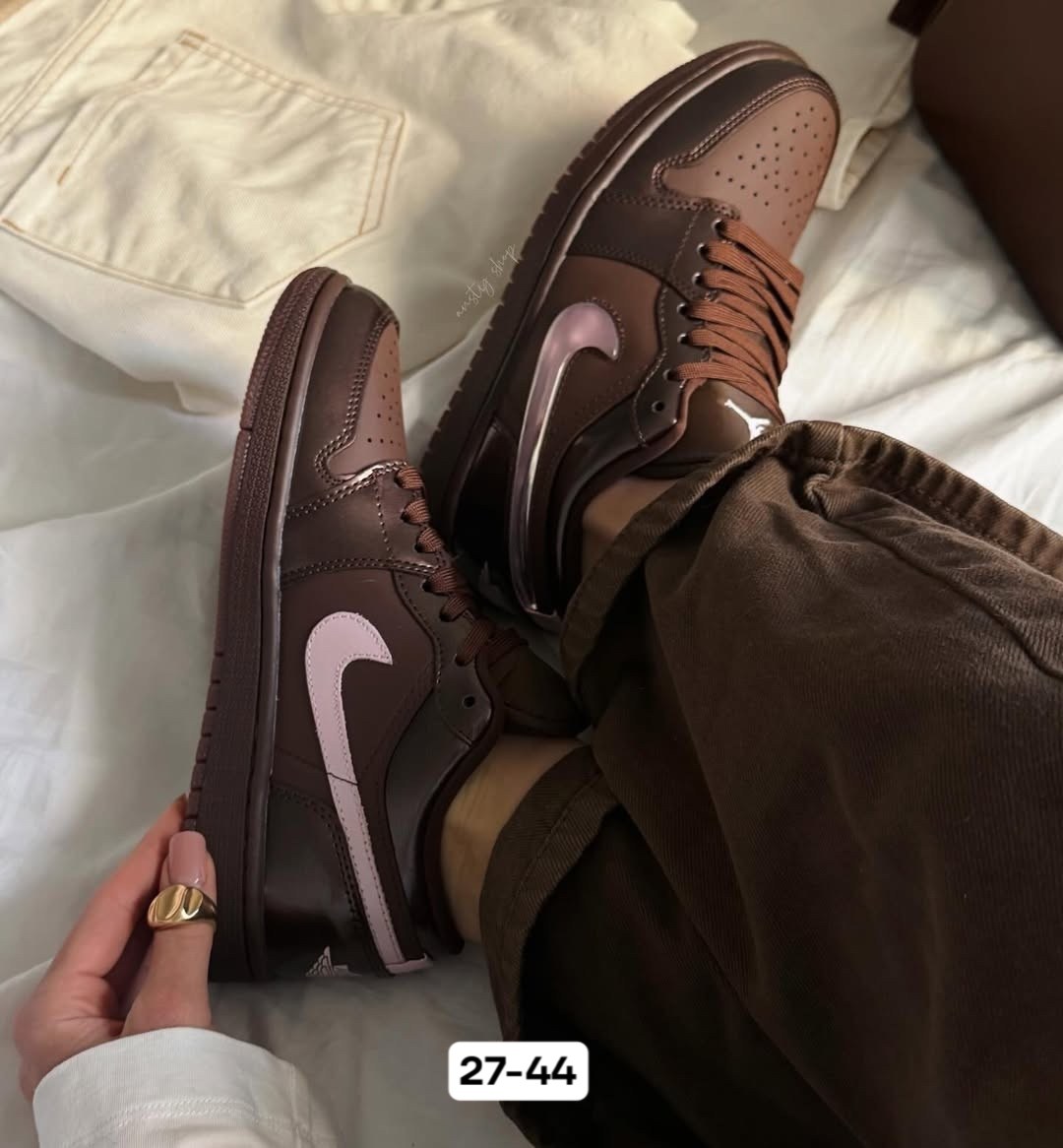 кроссовки,женские кроссовки,обуви,коричневые кроссовки,air jordan 1 low