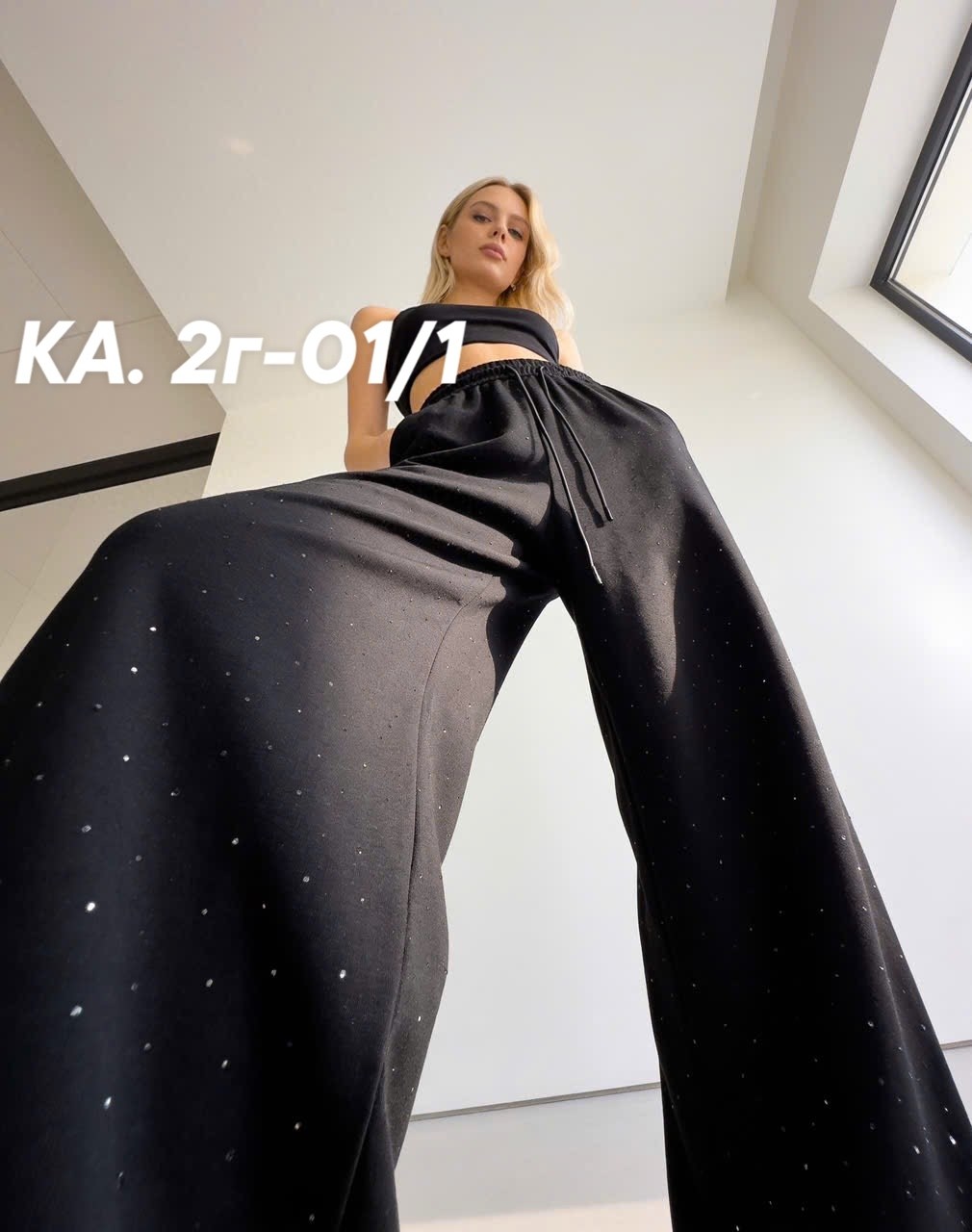 брюки палаццо,брюки широкие палаццо со стразами bun_shop 231950334,брюки женские,брюки широкие палаццо со стразами,брюки палаццо женские