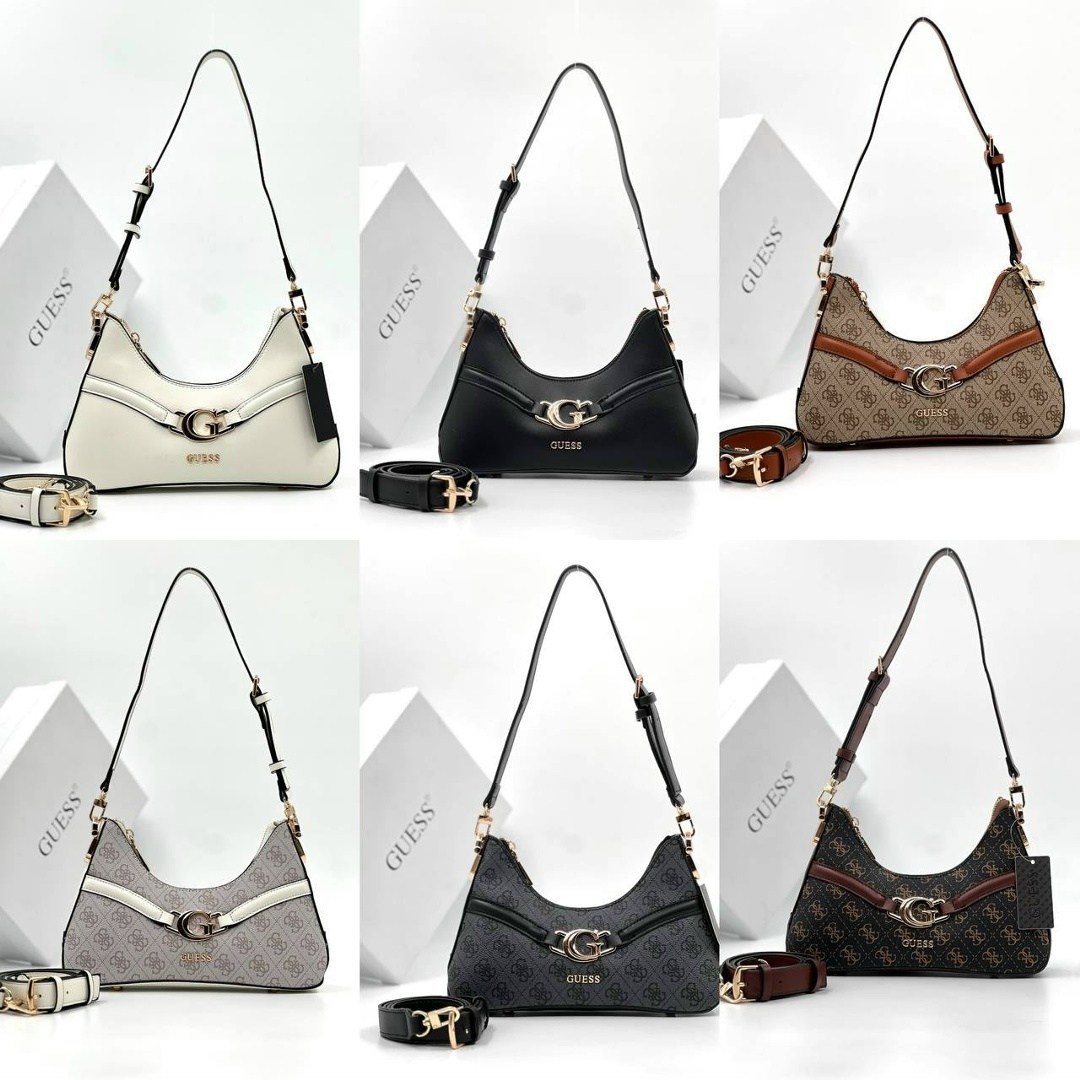 сумка guess женская,сумка guess,guess сумка на плечо,сумка хобо guess aviana коричневый/кремовый,сумка guess бежевая