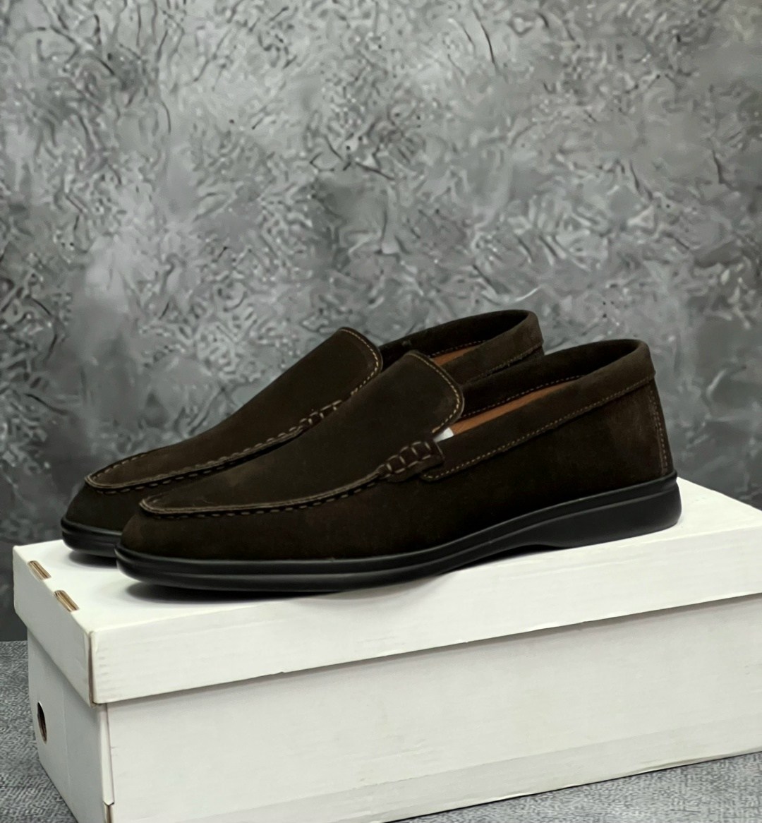loro piana мужские лоферы,лоферы замшевые,лоферы мужские замшевые,мужские коричневые лоферы loro piana,лоферы мужские
