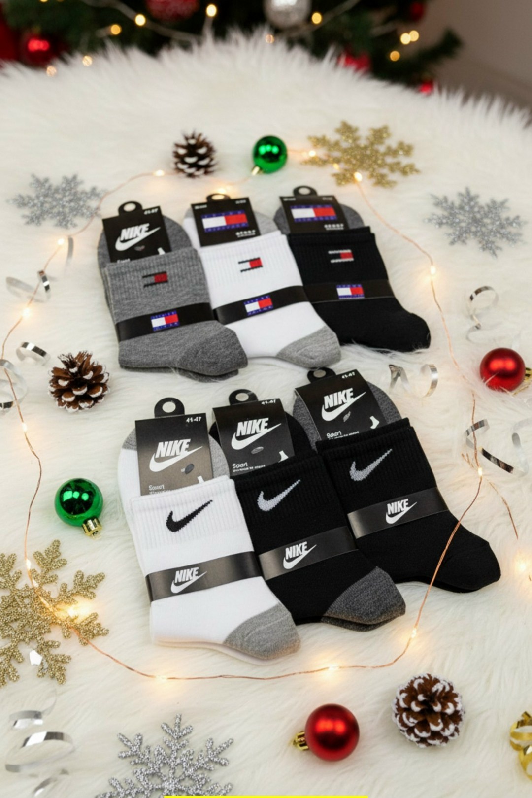 мужские носки nike,комплект носков nike,носки мужские,мужские носки nike 41-47 набор 10 пар,носки nike