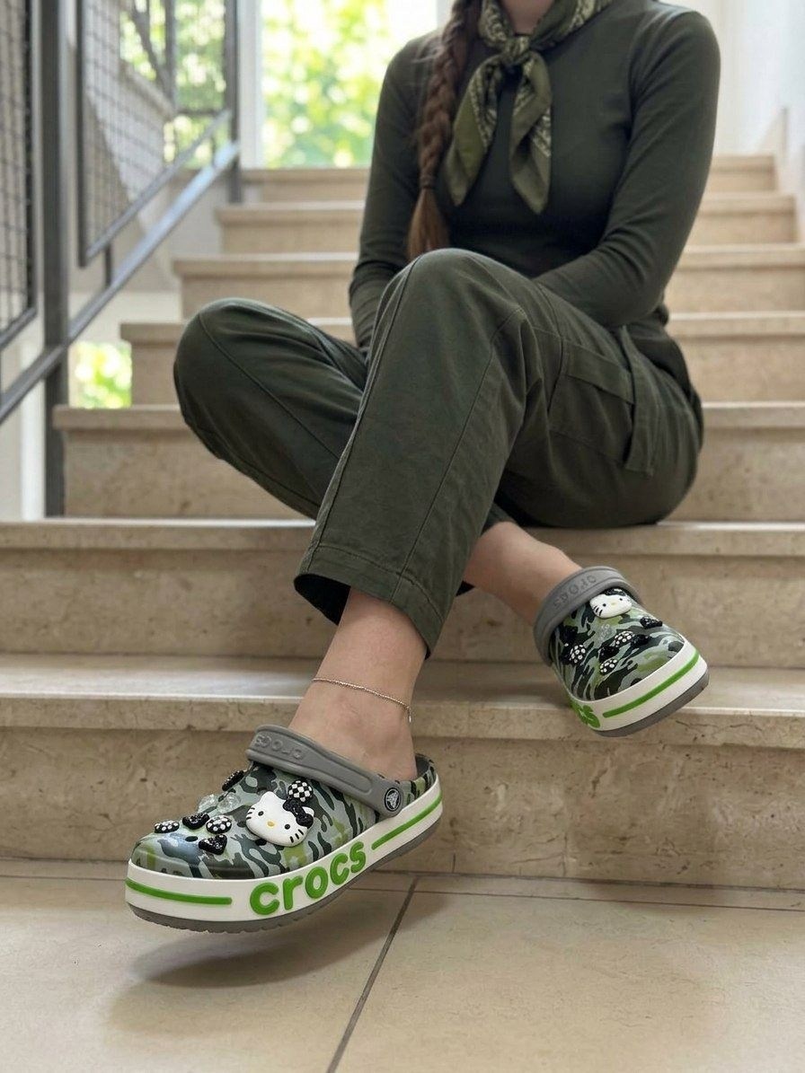 ,сабо crocs,детские кроксы,тапочки крокс мужские,crocs bayaband камуфляж