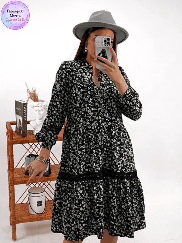 платье свободного кроя миди,платье женская,платье 👗,летнее платье женское,повседневные платья