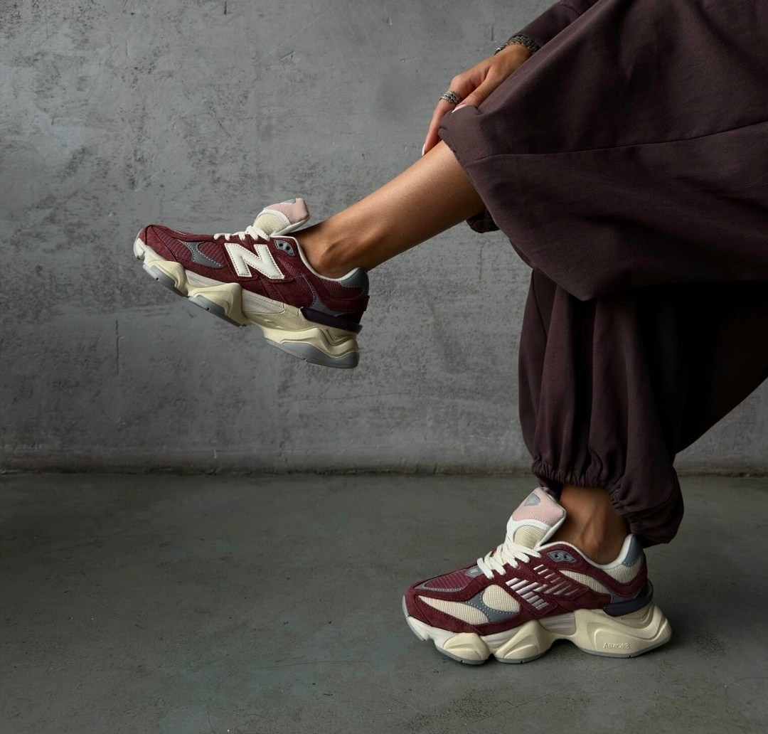 кроссовки new balance 9060,кроссовки new balance,кроссовки женские new balance,кроссовки,кроссовки бордовые нью