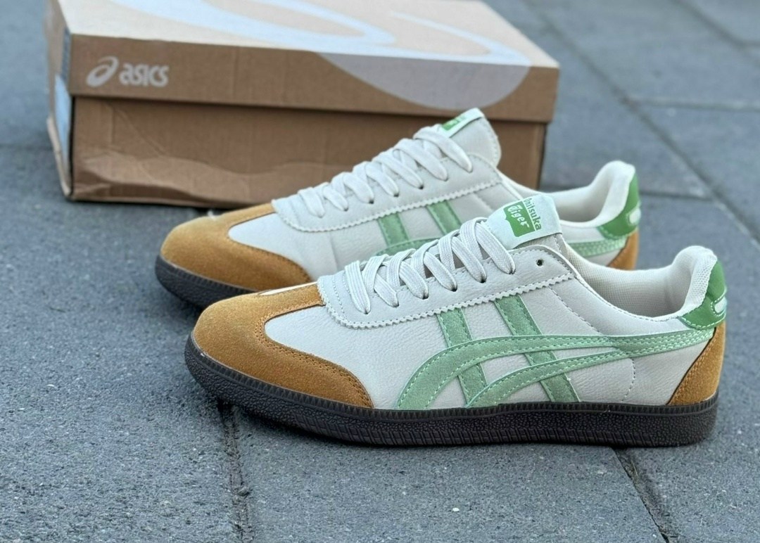 кроссовки onitsuka tiger,кроссовки onitsuka tiger tokuten,кроссовки asics onitsuka tiger,onitsuka tiger асикс токутен бежевый зеленый,