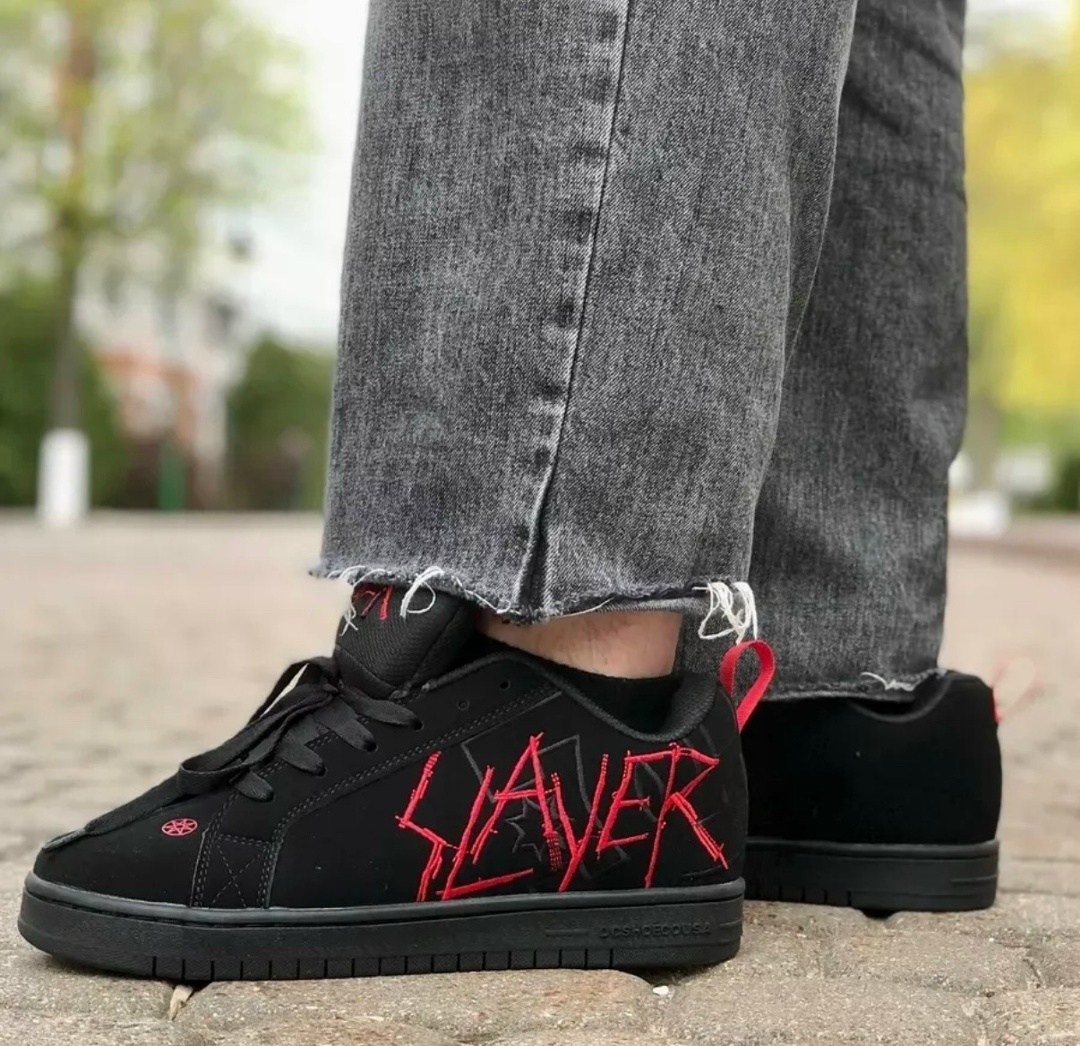 кроссовки slayer,кроссовки slayer court graffik dc shoes,dc x slayer ct graffik shoes black black red,кроссовки dc shoes court graffik,кроссовки