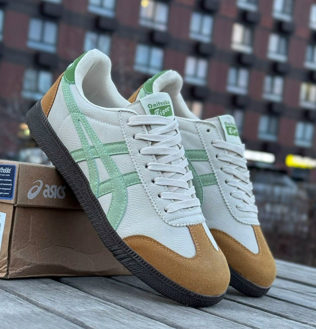 кроссовки onitsuka tiger tokuten,кроссовки onitsuka tiger,кроссовки asics onitsuka tiger,onitsuka tiger асикс токутен бежевый зеленый,onitsuka tiger x asics tokuten beige green