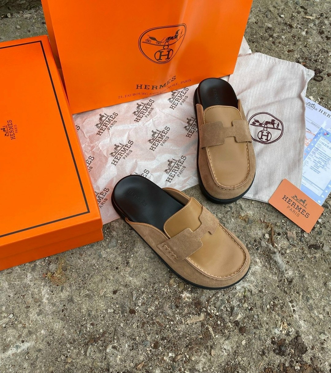 ,мюли hermes,hermes шлепанцы, hermes,мюли hermes черные