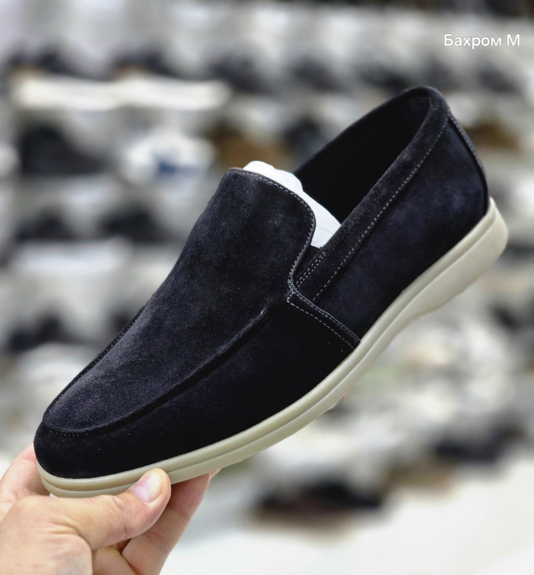 ,черные кожаные лоферы loro piana open walk,loro piana кожаные лоферы,мужские лоферы,мужские кожаные лоферы