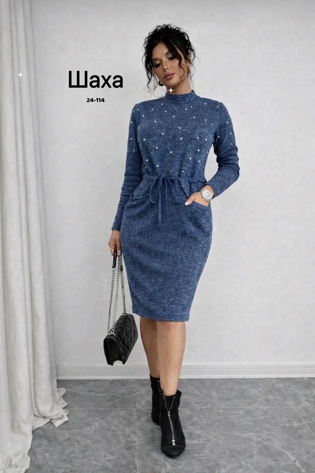 платье женская,платье ангора,платье теплое женское,платье,женское повседневное платье