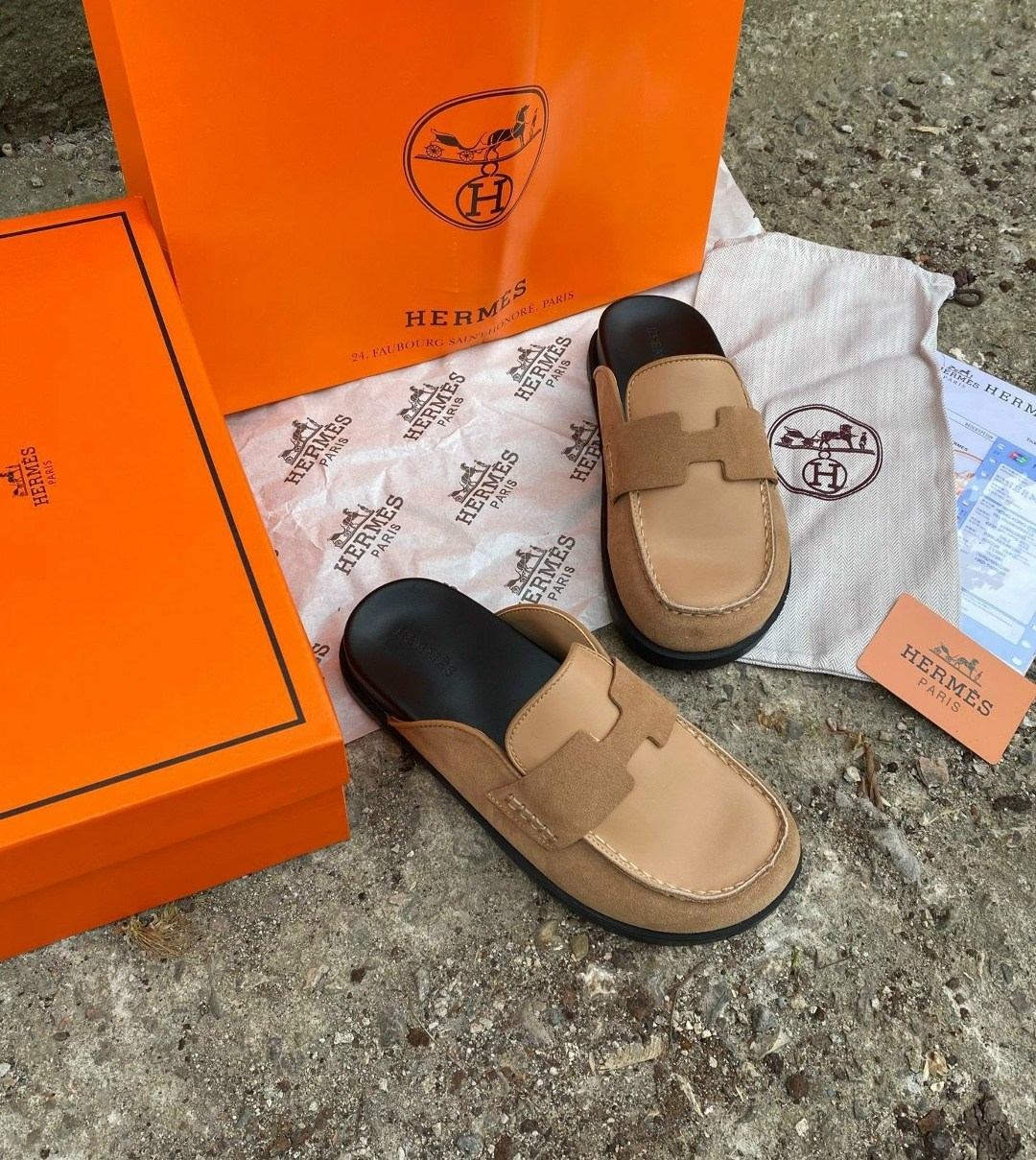 ,мюли hermes,hermes шлепанцы, hermes,мюли hermes черные