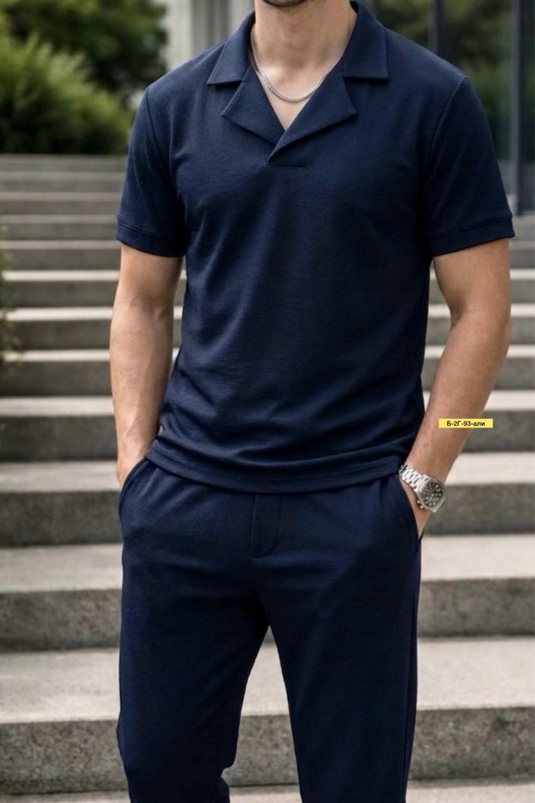 костюм брючный с поло футболкой martin wear 420739162,костюм летний мужской,костюм с брюками,мужская мода,костюм
