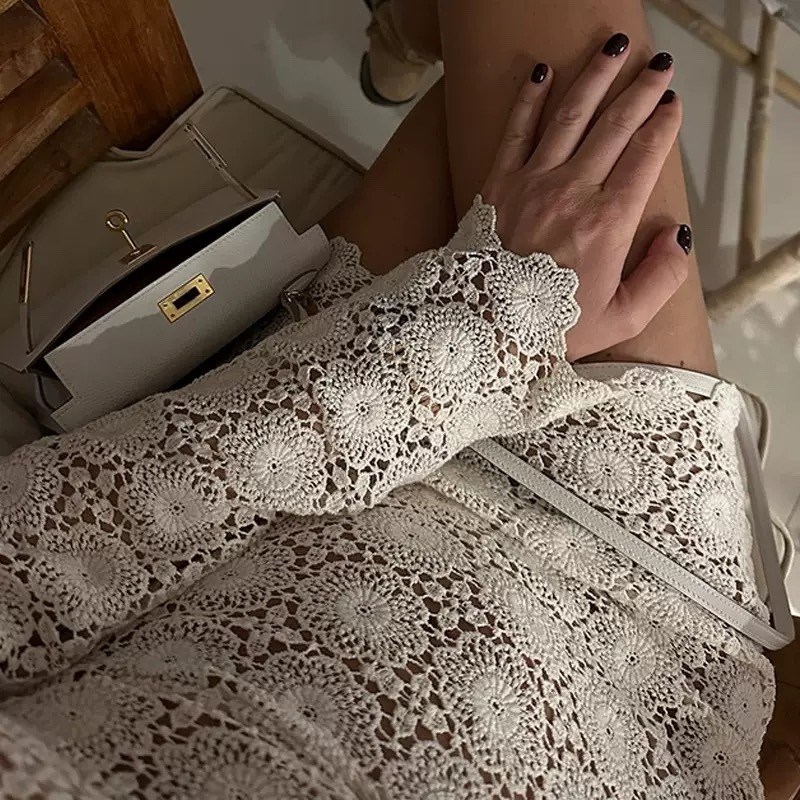 кружевное платье,туника вязаная,платье туника пляжная,женское кружевное платье,платье вязаное крючком