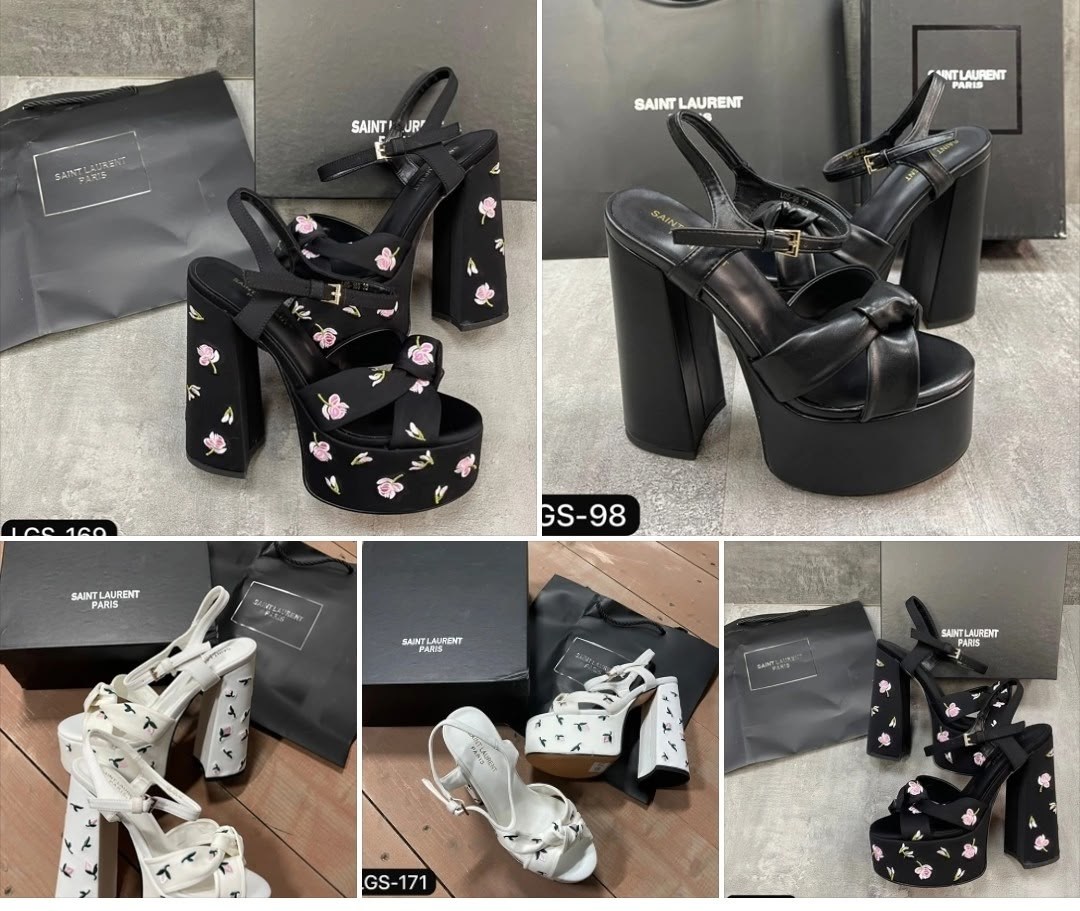 ,босоножки versace,босоножки saint laurent,босоножки на платформе,черные босоножки