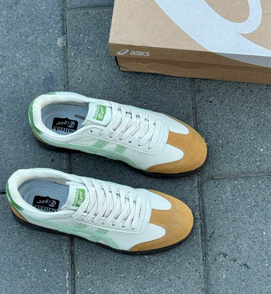 кроссовки onitsuka tiger tokuten,кроссовки onitsuka tiger,кроссовки asics onitsuka tiger,onitsuka tiger asics,кроссовки onitsuka tiger tokuten lifestyle unisex светло-коричневый/зеленый