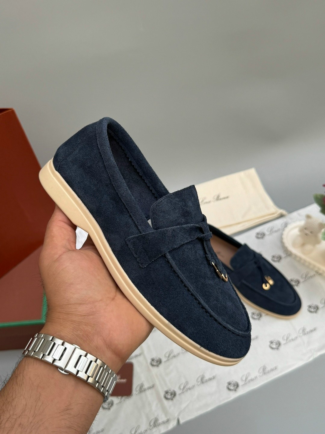 лоферы loro piana,,замшевые лоферы,лоферы мужские loro piana,мокасины замшевые