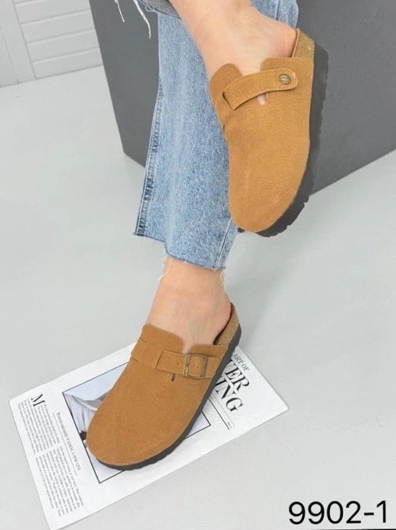 сабо замшевые,сабо birkenstock,,замшевые мюли,сабо birkenstock boston