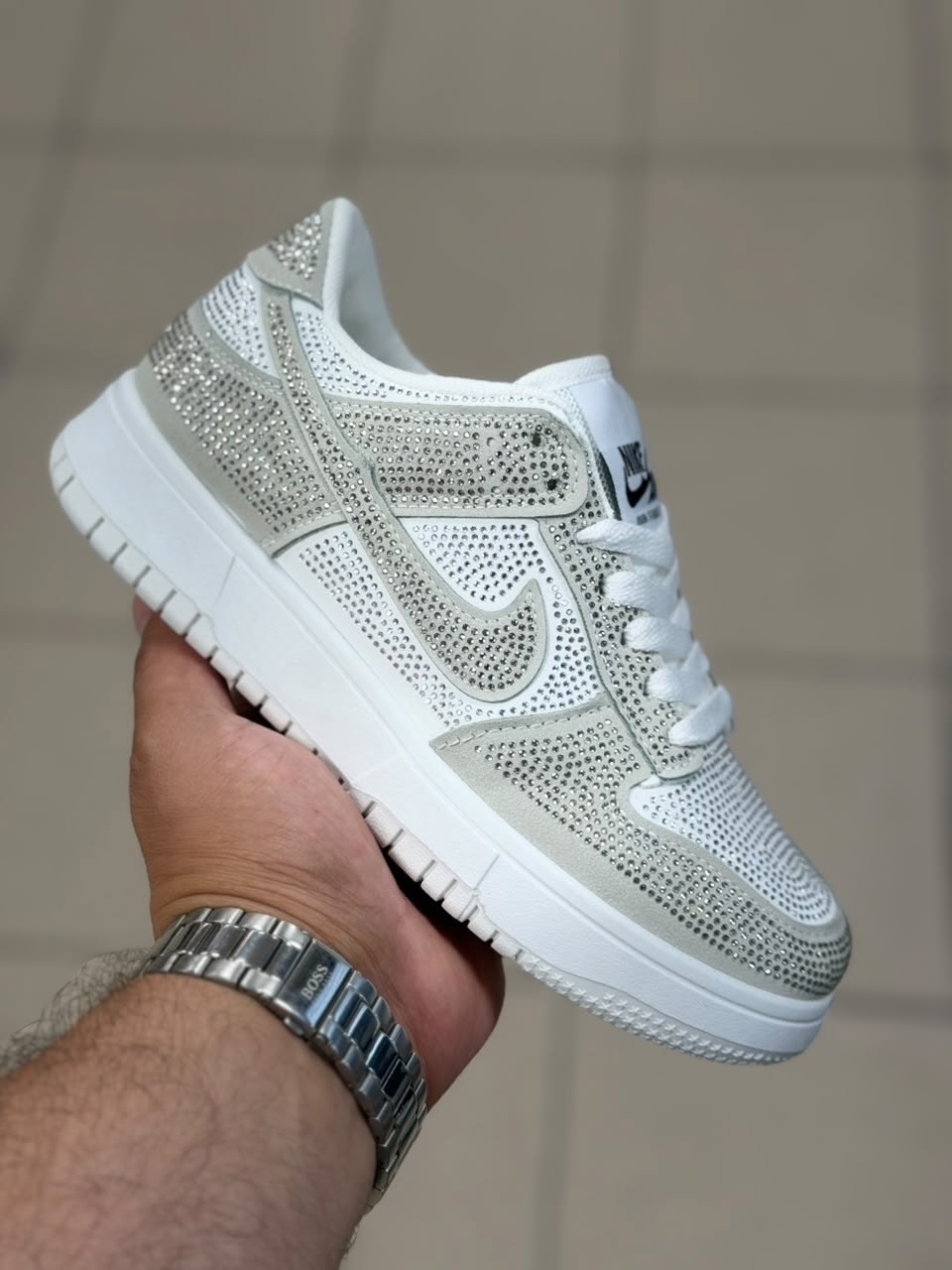 nike dunk low pure platinum,nike dunk swarovski,женские кроссовки,кроссовки,кроссовки мужские женские