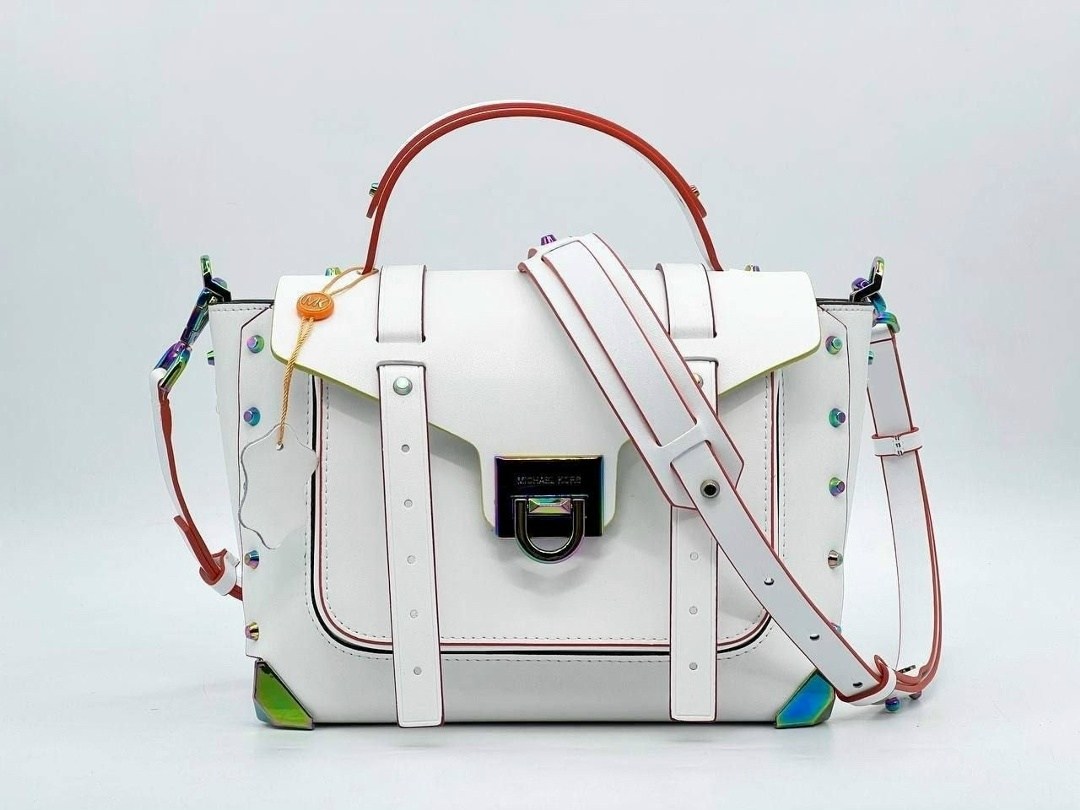 белая сумка,женская модная сумка,сумка,сумки женская,michael kors manhattan сумка