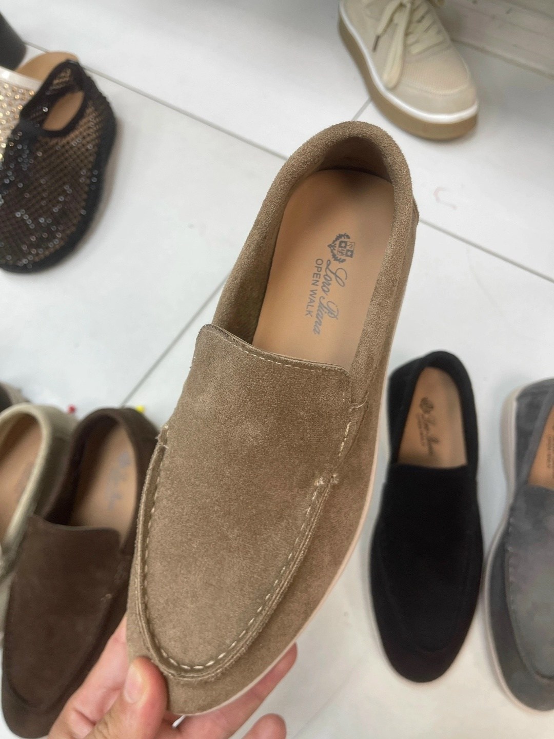 loro piana мужские лоферы,замшевые лоферы loro piana,,лоферы loro piana,лоферы лоро пиано мужсик есерые