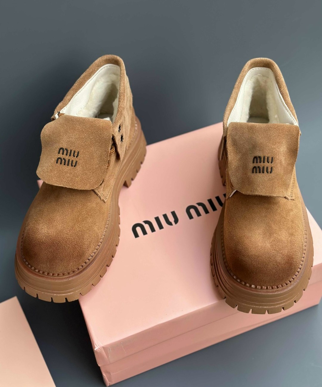 ,ботинки miu miu,ботинки замшевые miu miu,женская ,модные ботинки