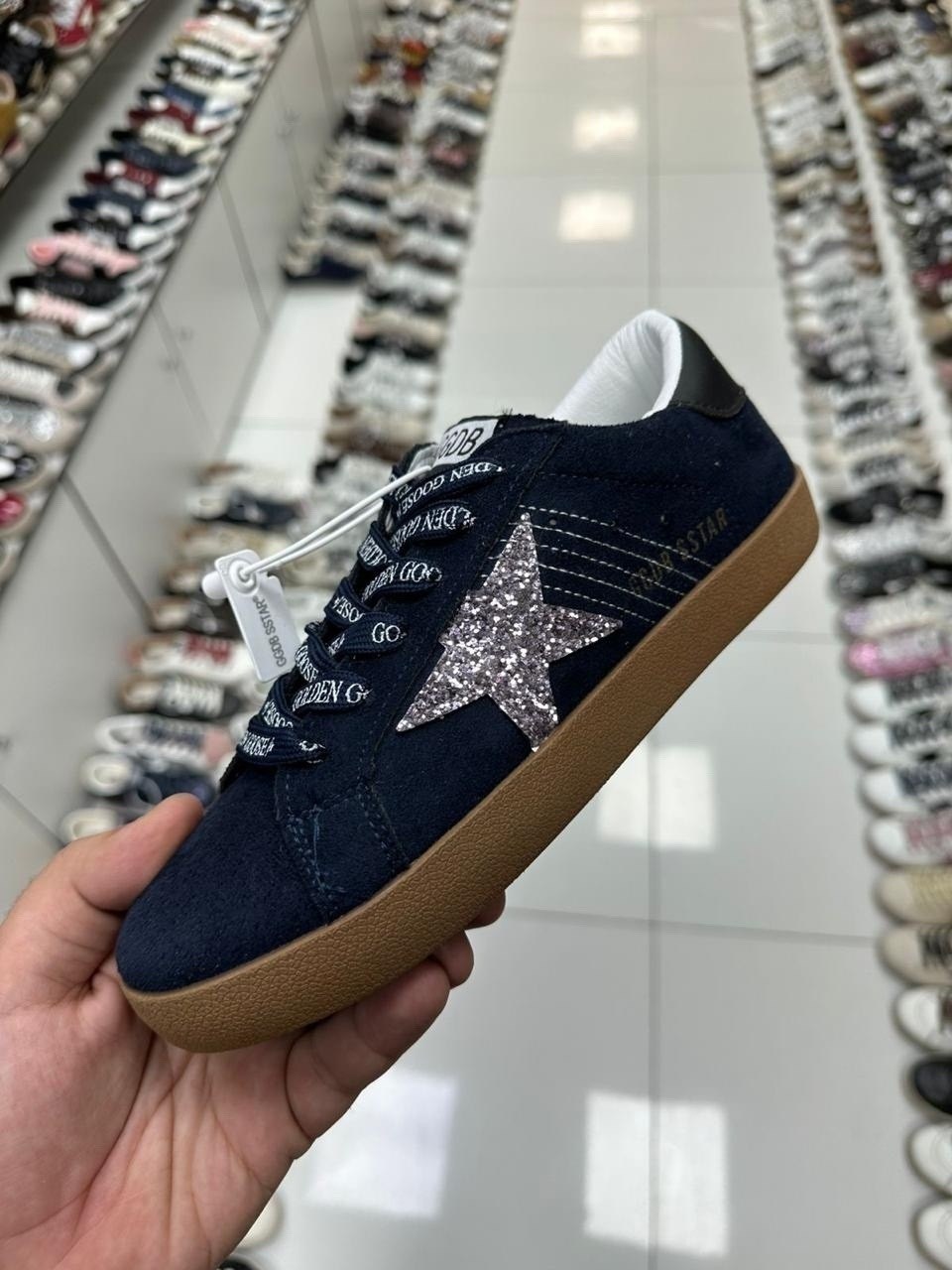 ,кроссовки golden goose,кеды golden goose,golden goose кроссовки super-star коричневый,повседневная