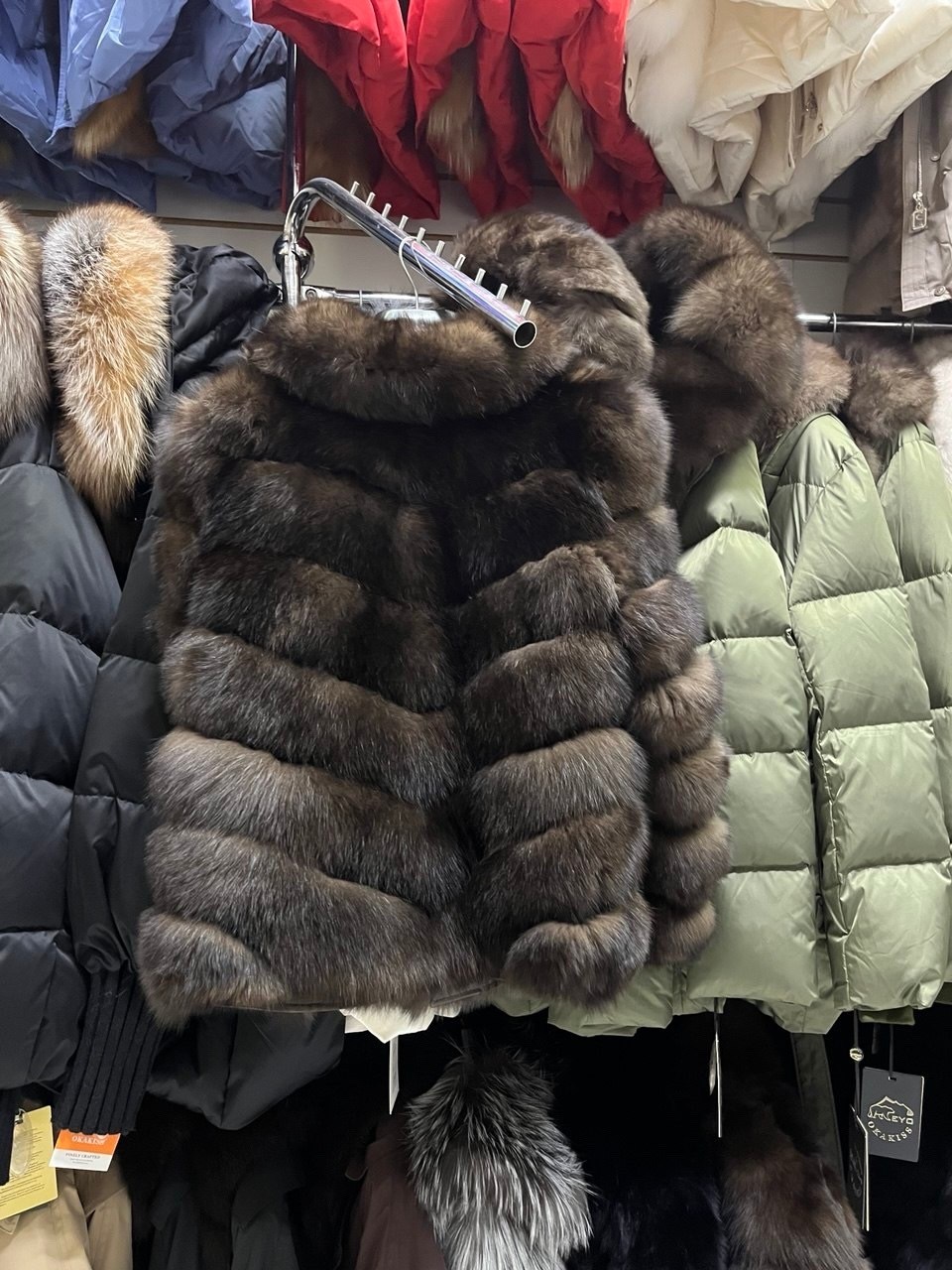 шуба из песца,шуба песец,шуба из соболя,шуба из баргузинского соболя,шуба соболь