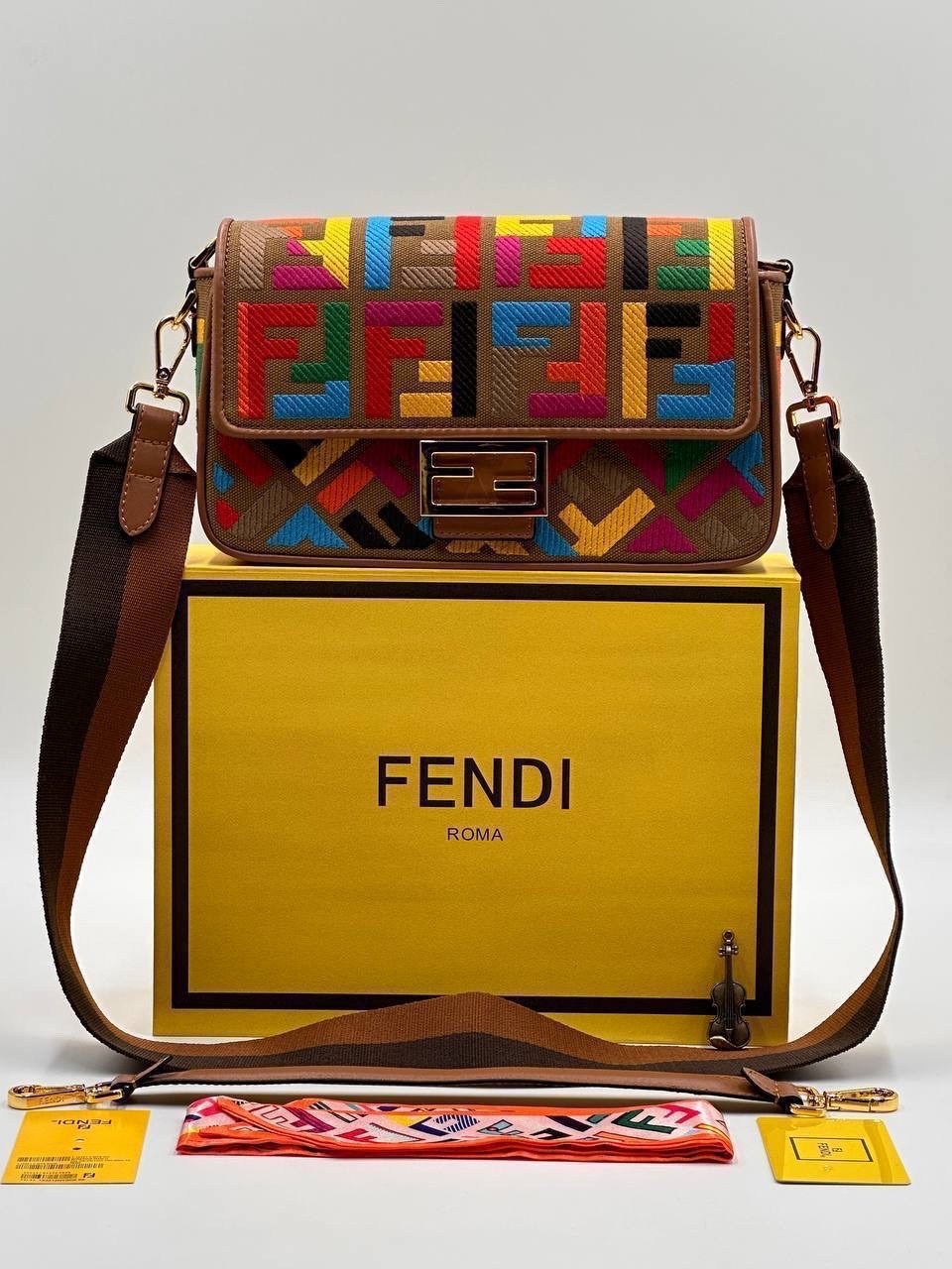 cумка fendi,сумка женская fendi,fendi сумка на плечо,сумка fendi baguette,fendi сумка fendi