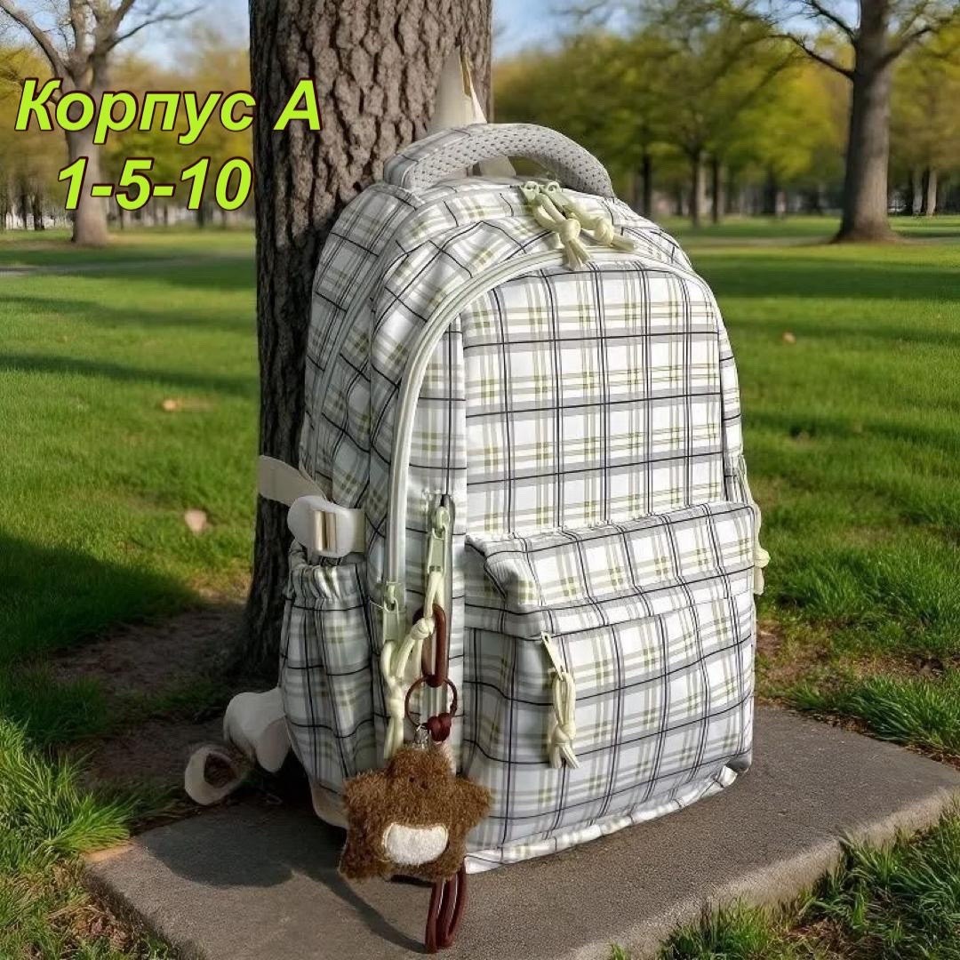 рюкзаки школьные,рюкзак в клетку,рюкзак женский,рюкзак,школьный рюкзак в клетку