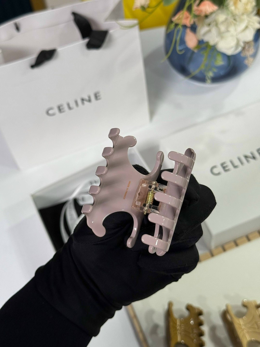 серьги celine,брендовые украшения,аксессуары женские,аксессуар для бижутерии,зажим для волос