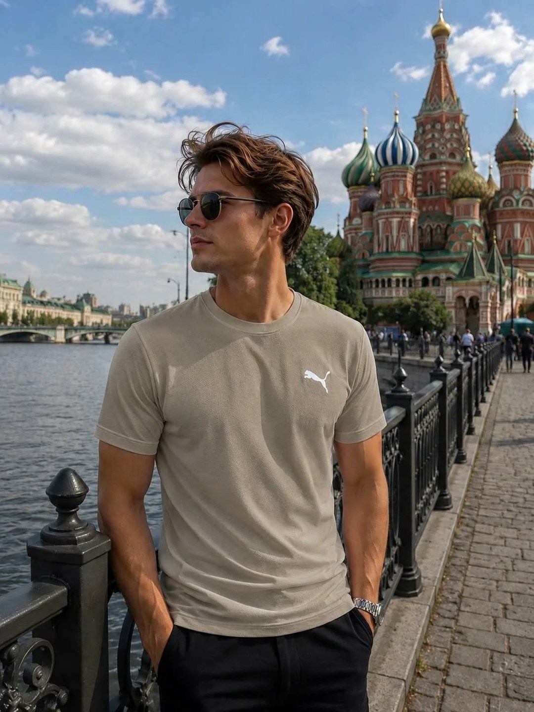 футболка мужская puma,футболка мужская,мужская футболка белая,puma футболка,универсальные футболки