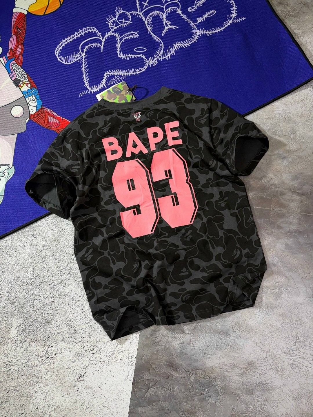 футболка bape inter miami синтетика белая 2xl,футболка bape,футболка bape inter miami,футболка футбольная интер майями bape,мужская футболка